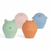 Badabulle Open Sprinklers Set of 4 Silicone Bath Toys - Mari Kali Stores Cyprus